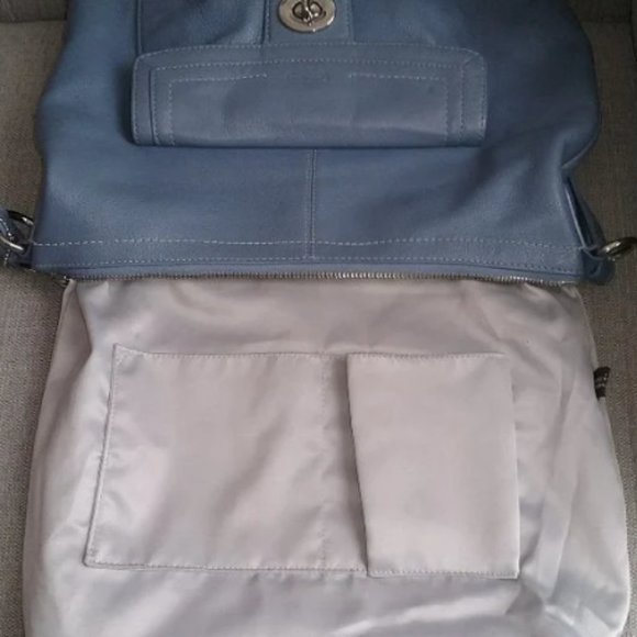 Coach Penelope Pebbled Leather Shoulder Bag - Picture 4 of 5